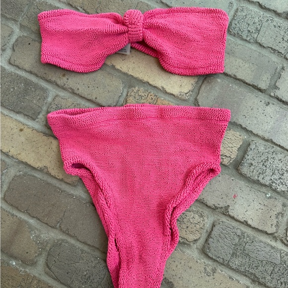 Hunza G Pink Bikini Set - Picture 1 of 2